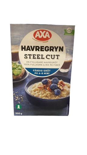 AXA HAVREGRYN STEEL CUT 500G