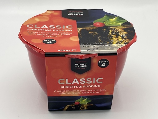 MW CLASSIC XMAS PUDDING 400G