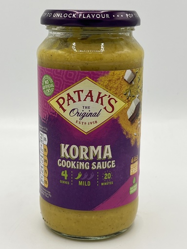 PATAKS KORMA SAUCE 450G