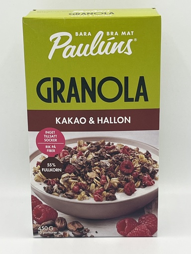 PAUL GRANOLA KAKAO &HALLON 500G
