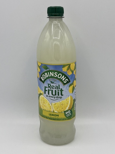 ROBINSONS LEMON SUGARFREE 1L