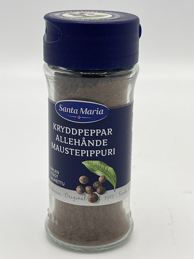SANTA MARIA KRYDDPEPPAR MALEN 26G