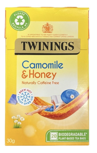 [020413] TWININGS CAMOMILE HONEY20S
