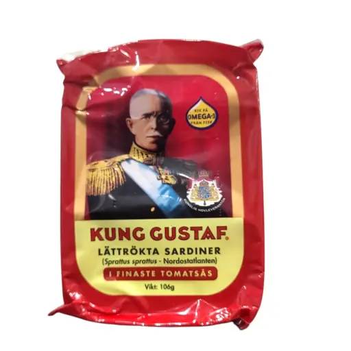 KUNG GUSTAF SARDINER 106G