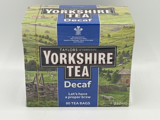 TAYLORS YORKSHIRE DECAF 80S