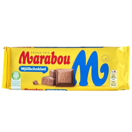 MARABOU MJOLKCHOKLAD 100G