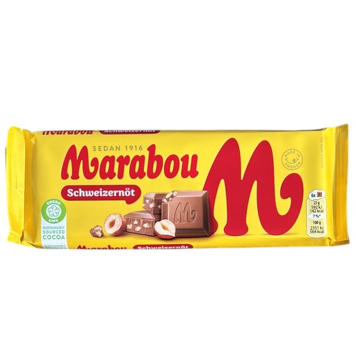 MARABOU SCHWEIZERNOT 100G 