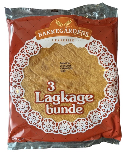 BAKKE LAGKAGE BUNDE 240G