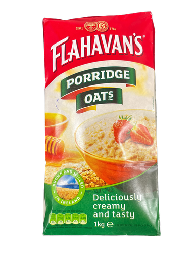 FLAHAVANS PORRIDGE OATS 1KG