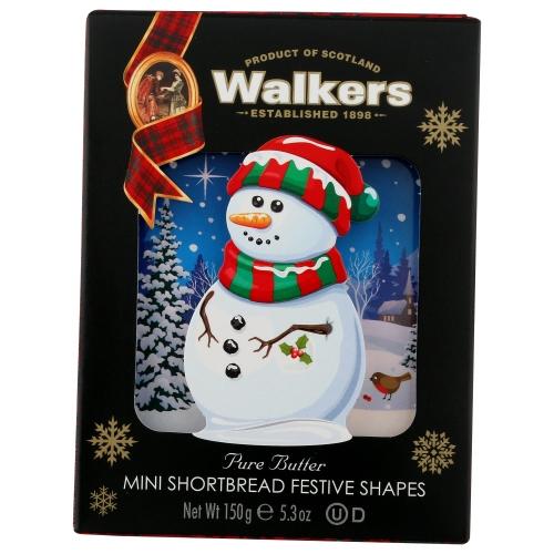 FESTIVE SHORTBREAD 150G WALKERS 