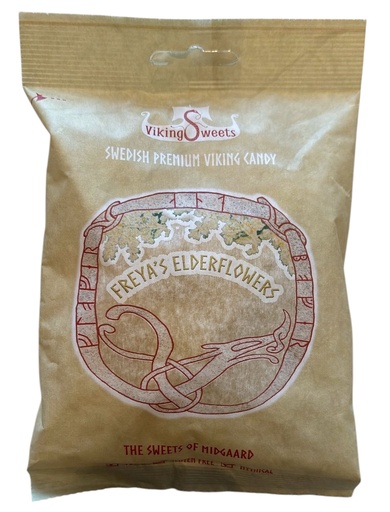 VIKING SWEETS ELDERFLOWERS 120G