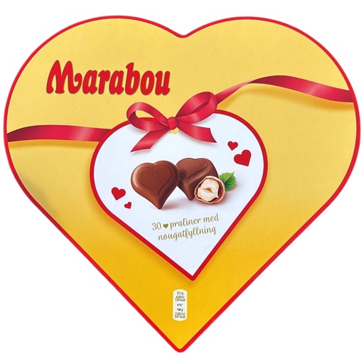 MARABOU PRALINER HJARTA 165G