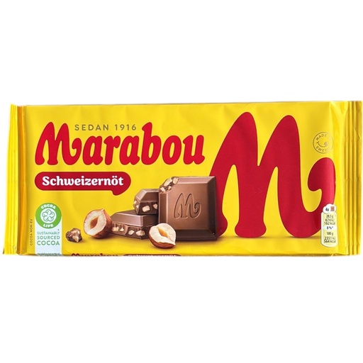 MARABOU SCHWEIZERNOT 160G