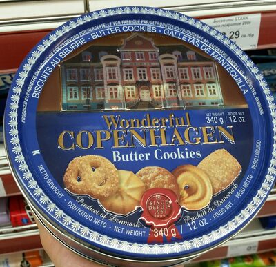 JACOBSENS BUTTER COOKIES 340G